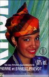 foulard madras etiquette publicitaire rhum antilles